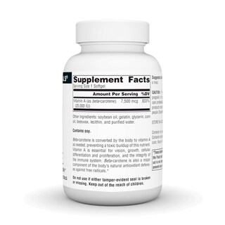 Foto 2 | Foto 2 | Betacaroteno De Supplement Source Naturals, 25 000 Ui, 250 G - Venta Internacional.