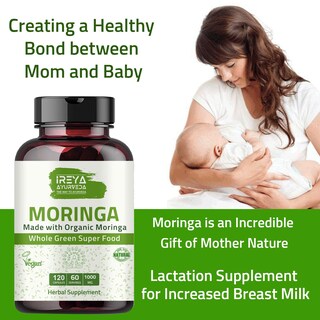 Foto 4 | Foto 4 | Suplemento Ireya Ayurveda Moringa En Cápsula 1000 Mg (120 Cápsulas) - Venta Internacional.