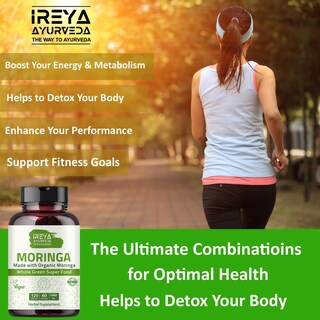 Foto 5 | Foto 5 | Suplemento Ireya Ayurveda Moringa En Cápsula 1000 Mg (120 Cápsulas) - Venta Internacional.