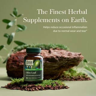 Foto 3 | Foto 3 | Suplemento De Extracto De Hoja De Olivo De Gaia Herbs 60 Cápsulas Veganas - Venta Internacional.