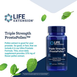 Foto 3 | Foto 3 | Supplement Life Extension Triple Strength Prosta Polen Para - Venta Internacional.