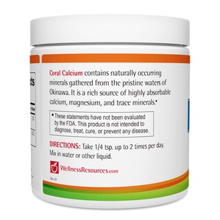 Foto 3 | Foto 3 | Supplement Wellness Resources Coral Calcium Powder 60 Porciones - Venta Internacional.