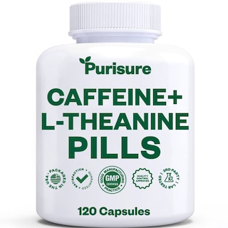 Foto 1 | Foto 1 | Cápsulas De Cafeína Y Teanina Purisure 100 Mg + 200 Mg 120 Días - Venta Internacional.