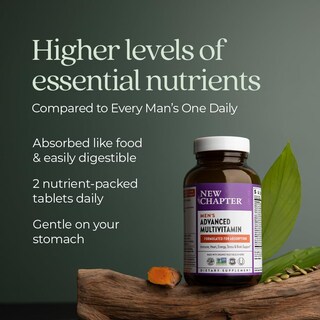 Foto 4 | Foto 4 | Multivitamínico New Chapter Men's Advanced, 72 Unidades - Venta Internacional.