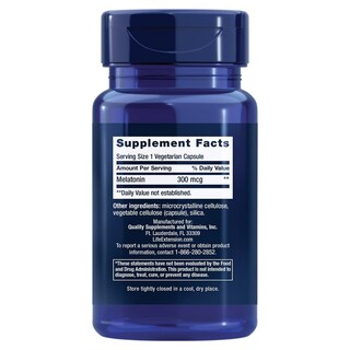 Foto 1 | Foto 1 | Venta Internacional-Suplemento para Dormir Life Extension Melatonin 300 mcg