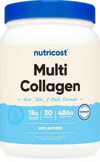 Foto 1 | Foto 1 | Suplemento Nutricost De Proteína Multicolágena Para 30 Porciones - Venta Internacional.