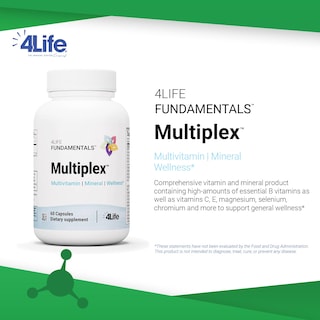 Foto 3 | Foto 3 | Suplemento 4life Multiplex 21 Vitaminas Esenciales, 60 Cápsulas - Venta Internacional.