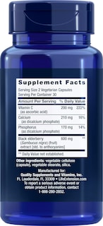 Foto 1 | Foto 1 | Suplemento Life Extension Con Saúco Negro Y Vitamina C - Venta Internacional.