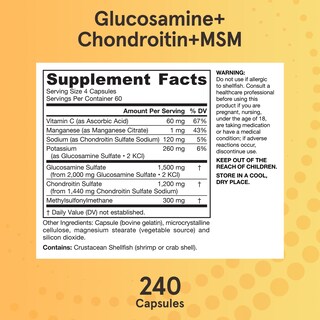 Foto 5 | Foto 5 | Suplemento Jarrow Formulas Con Glucosamina, Condroitina Y Msm - Venta Internacional.