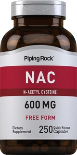 Foto 1 | Foto 1 | Suplemento Piping Rock Nac N-acetil Cisteína 600 Mg 250 Cápsulas - Venta Internacional.