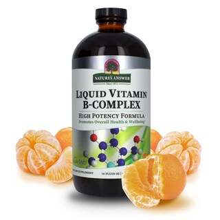 Foto 1 | Foto 1 | Suplemento De Complejo Líquido De Vitamina B De Nature's Answer, 480 Ml - Venta Internacional.