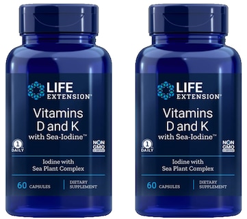Foto 3 | Foto 3 | Vitaminas D Y K Con Yodo Marino 60 Cápsulas - Venta Internacional.