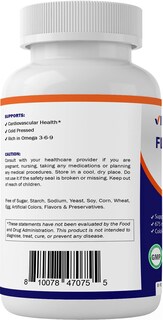 Foto 4 | Foto 4 | Suplemento De Aceite De Linaza Vitamático 1200 Mg 120 Cápsulas Blandas X2 - Venta Internacional.