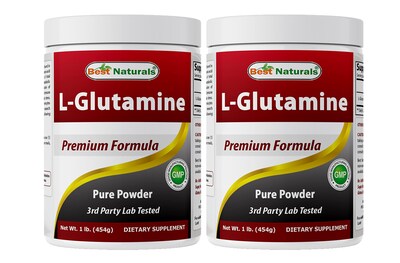 Foto 1 | Foto 1 | L-glutamina En Polvo Best Naturals, 1 Kg (paquete De 2), Pureza Comprobada - Venta Internacional.