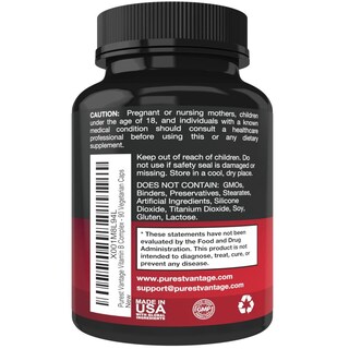 Foto 3 | Foto 3 | Suplemento Del Complejo De Vitamina B Purest Vantage 90 Cápsulas - Venta Internacional.