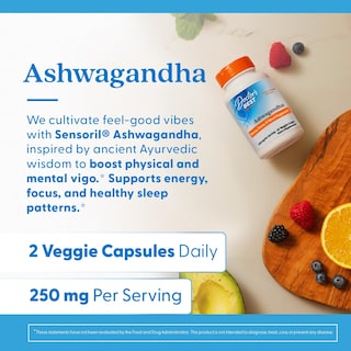 Foto 2 | Foto 2 | Suplemento Doctor's Best Ashwagandha Con Sensoril 125 Mg 60 Unidades - Venta Internacional.