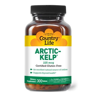 Foto 1 | Foto 1 | Suplemento Country Life Arctic-kelp 225 Mcg Vegano 300 Comprimidos - Venta Internacional.