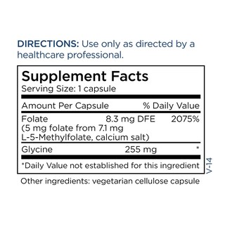 Foto 5 | Foto 5 | Suplemento Para El Mantenimiento Metabólico De L-metilfolato, 5 Mg, 90 Cápsulas - Venta Internacional.