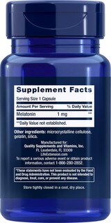 Foto 3 | Foto 3 | Suplemento Life Extension Melatonina 1 Mg 60 Cápsulas X2 - Venta Internacional.