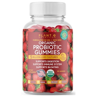 Foto 1 | Foto 1 | Gomitas Probióticas Plant.o Con Sabor A Fresa Orgánica, 30 Unidades - Venta Internacional.