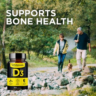 Foto 3 | Foto 3 | Suplemento De Vitamina D3 De Phinaturals, 1000 Ui, Cápsulas Blandas, 365 Cápsulas - Venta Internacional.