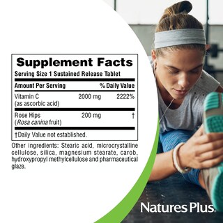 Foto 5 | Foto 5 | Suplemento Natures Plus Ultra C Con Rosa Mosqueta 2000 Mg 90 Comprimidos - Venta Internacional.