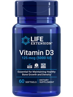 Foto 1 | Foto 1 | Venta Internacional- Vitamina D3 Life Extension 125 mcg para la Salud Ósea