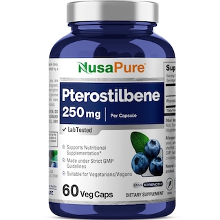 Foto 1 | Foto 1 | Suplemento Nusapure De Pterostilbeno 250 Mg, 60 Cápsulas Vegetarianas - Venta Internacional.