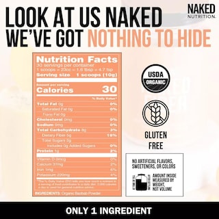 Foto 4 | Foto 4 | Suplemento De Fibra Naked Fiber Organic Baobab Powder 150 G - Venta Internacional.