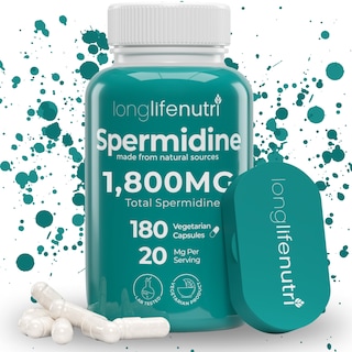 Foto 1 | Foto 1 | Suplemento Longlifenutri Spermidine 20 Mg 180 Cápsulas Veganas - Venta Internacional.
