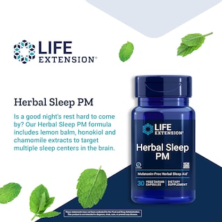 Foto 2 | Foto 3 | Venta Internacional-suplemento Para Dormir Life Extension Herbal Sleep Pm