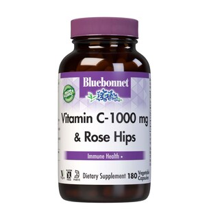 Foto 1 | Foto 1 | Suplemento Bluebonnet De Vitamina C De 1000 Mg Con Rosa Mosqueta, 180 Cápsulas - Venta Internacional.