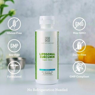 Foto 3 | Foto 3 | Suplemento De Curcumina Liposomal Amy Myers Md, 240 Ml, Sabor Cítrico - Venta Internacional.