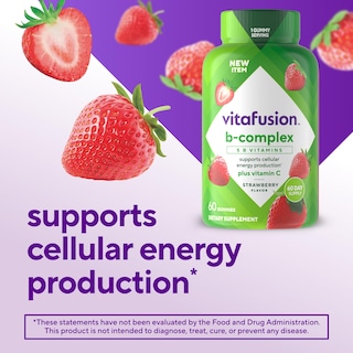 Foto 2 | Foto 2 | Gomitas Vitafusion B-complex Con 5 Vitaminas B De 60 Unidades - Venta Internacional.