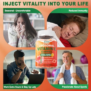 Foto 6 | Foto 6 | Gomitas De Vitamina C Neviss Liposomal De 1000 Mg Para Adultos, Paquete De 1 - Venta Internacional.