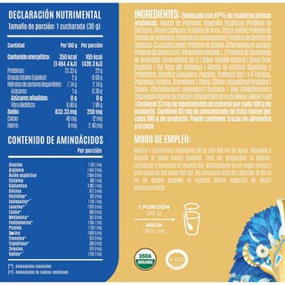 Foto 2 | Foto 2 | Falcon Proteína Vegetal Orgánica Vainilla 1.8 Kg Birdman