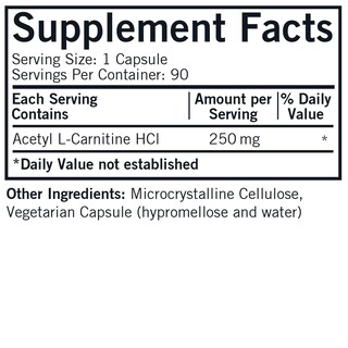 Foto 2 | Foto 2 | Suplemento Kirkman Acetil L-carnitina 250 Mg 90 Cápsulas - Venta Internacional.