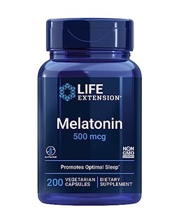 Foto 1 | Foto 1 | Venta Internacional-Suplemento Life Extension Melatonina 200 Cápsulas