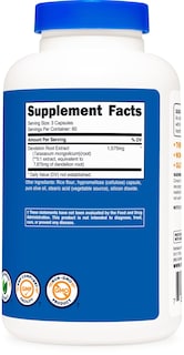 Foto 4 | Foto 4 | Suplemento Nutricost Raíz De Diente De León 525 Mg 180 Cápsulas X2 - Venta Internacional.