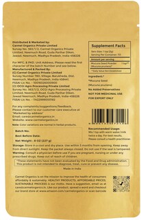 Foto 2 | Foto 2 | Semillas De Mucuna Pruriens En Polvo Carmel Organics 227 G - Venta Internacional.