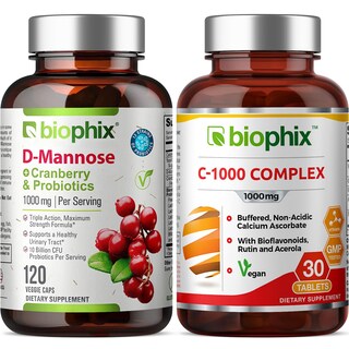 Foto 1 | Foto 1 | Suplemento Biophix D-mannose Plus Probióticos De Arándano Rojo 1000 Mg - Venta Internacional.