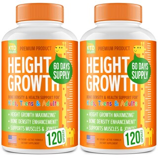 Foto 1 | Foto 1 | Maximizador De Crecimiento De Altura Ktd Biolabs 120 Cápsulas (paquete De 2) - Venta Internacional.
