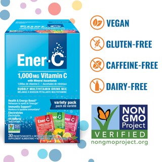 Foto 2 | Foto 2 | Mezcla de Bebidas Multivitamínicas Ener-C paquete Variado de 30 Unidades - Venta Internacional