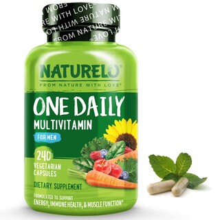 Foto 1 | Foto 1 | Multivitamínico Naturelo Mens One Daily 240 Cápsulas - Venta Internacional.