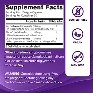 Foto 3 | Foto 3 | Suplemento Doctor's Best Women's Menopause Support 30 Cápsulas - Venta Internacional