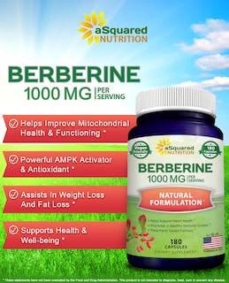 Foto 2 | Foto 2 | Suplemento De Berberina Pura De Squared Nutrition, 1000 Mg, 180 Cápsulas - Venta Internacional.