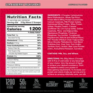 Foto 3 | Foto 3 | Weight Gainer Bsn True-mass Muscle Mass Fresa 4,6 Kg - Venta Internacional.