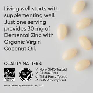 Foto 4 | Foto 4 | Suplemento De Zinc Sports Research De Alta Potencia 30 Mg X180 Cápsulas Blandas - Venta Internacional.