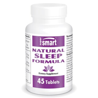 Foto 1 | Foto 1 | Suplemento Para Dormir Supersmart Natural Sleep Formula 45 Comprimidos - Venta Internacional.