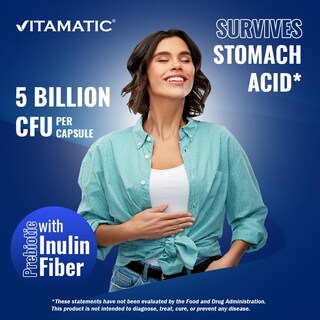 Foto 7 | Foto 7 | Lactobacilos Rhamnosus Vitamatic 60 Capsulas-Venta Internacional